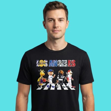 Los Angeles Sports All-Star Mascots Fan Tee