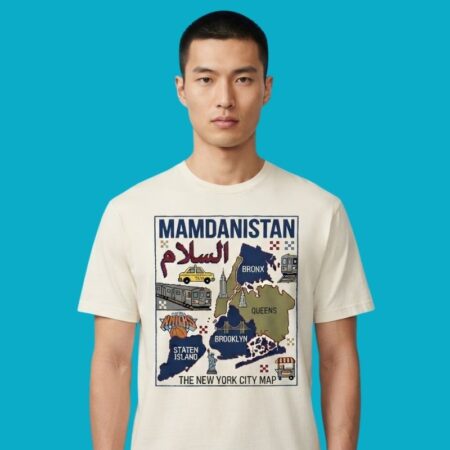 Mamdanistan Knicks The New York City Map Shirt