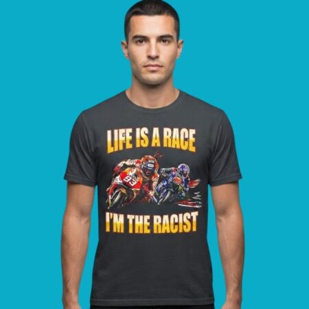 Marc Marquez And Fabio Quartararo Life Is A Race T-Shirt