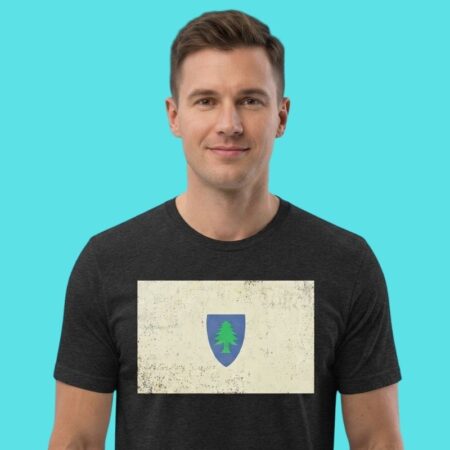 Massachusetts State Flag Heritage Pride Tee