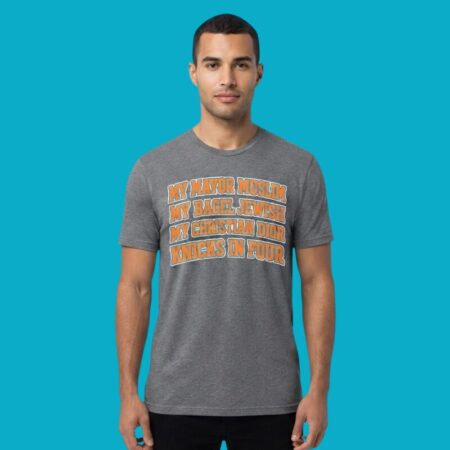 Mayor Muslim Bagel Jewish Knicks Shirt