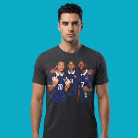 Mbappe Dembele Kolo Muani France Middle Finger Meme Shirt