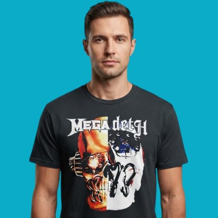 Megadeth Vic Rattlehead Skull Metal Shirt