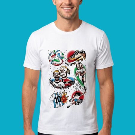 Men Dont Cry Soccer Tattoo Style Shirt