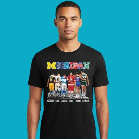 Michigan Legends Sports Tribute Graphic Tee