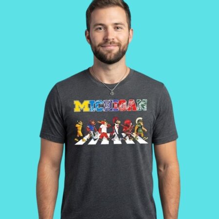 Michigan Sports Teams Mascot Mashup Tee