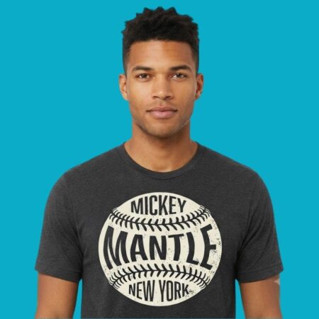 Mickey Mantle New York Yankees Baseball Vintage Shirt
