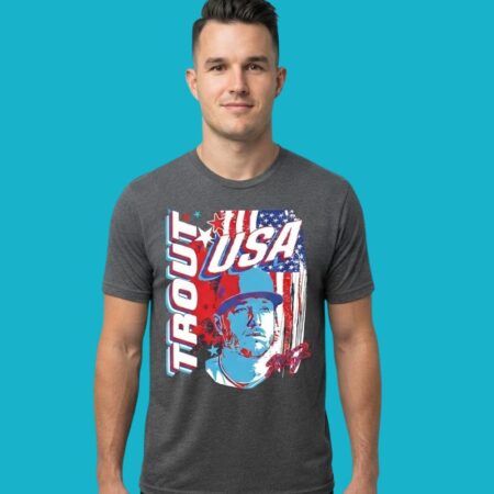 Mike Trout USA MLB Shirt