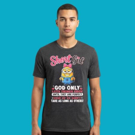 Minions Short Girl Perfect Funny Cartoon Tee