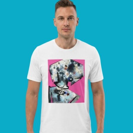 Modern Artist Portrait Line Art Tee