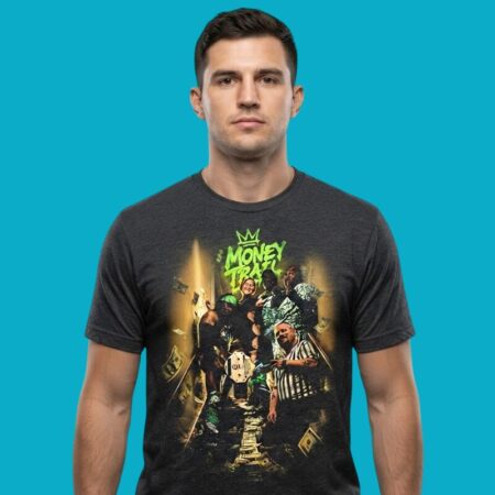 Money Trail Championship Belt Wrestling Shirt