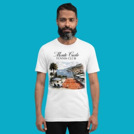 Monte Carlo Tennis Club Clay Court Monaco Sport T-Shirt
