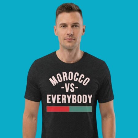 Morocco Vs Everybody Moroccan Pride Shirt