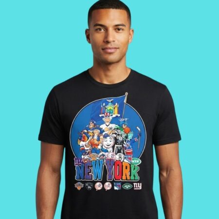 Multi Sport Mascots City Graphic Tee
