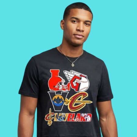 Multi Sport Team Spirit Collage Graphic Tee