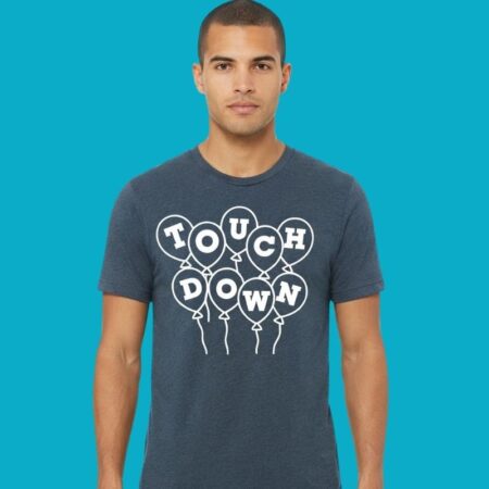Nebraska Football Game Day Balloons Tee