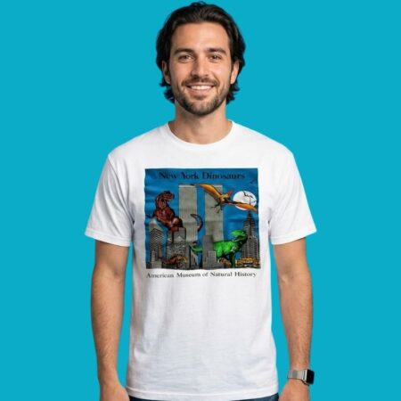 New York Dinosaurs American Museum Of Natural History T-Shirt