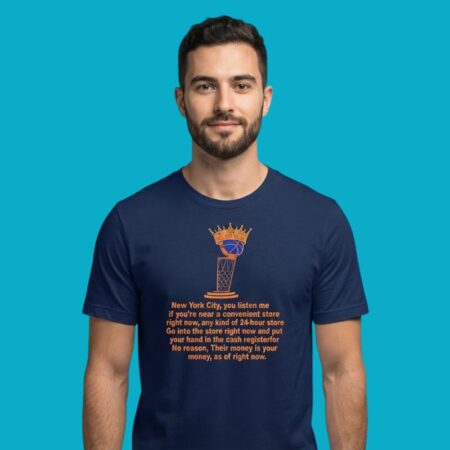 New York Knicks City Cash Register Meme Quote Shirt