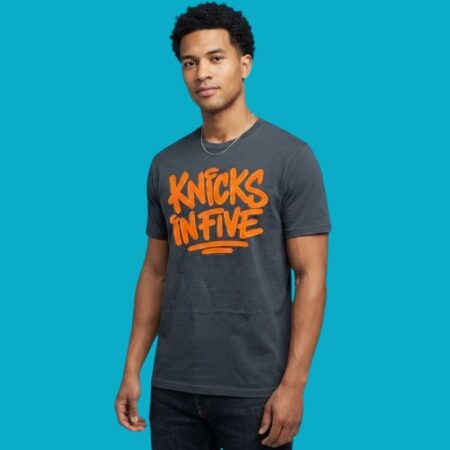 New York Knicks In Five Basketball T-Shirt