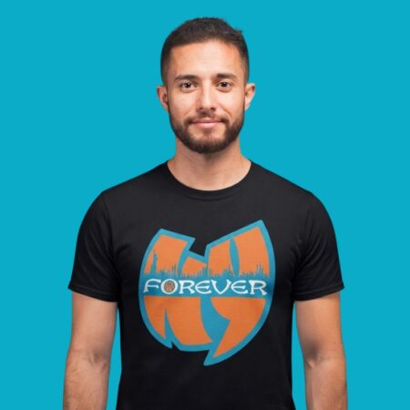 New York Knicks X Wu Tang Clan Forever Logo Shirt