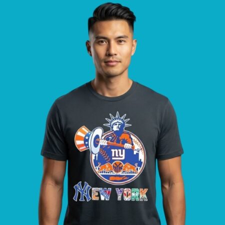 New York Sports Liberty City Logo Tee
