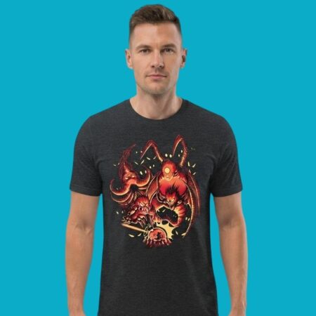 Nightly Encounter Alien Monsters Sci-Fi Tee