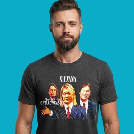 Nirvana Business Men Grunge Band Graphic Tee