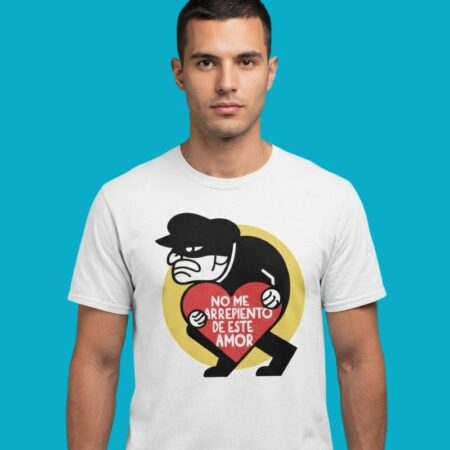No Me Arrepiento De Este Amor Anarchist Heart T-Shirt
