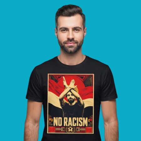 No Racism Egypt Football Poster Anti Racism Shirt