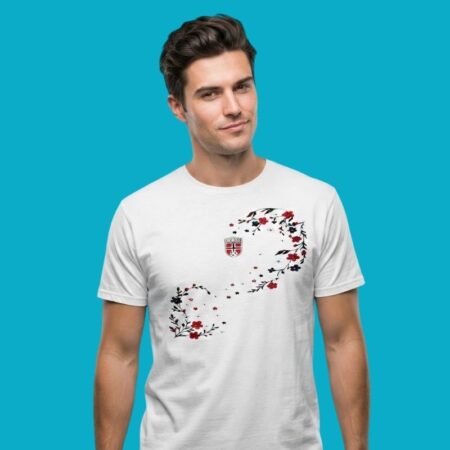 Norway FIFA World Cup 2026 Norge Logo And Flower Shirt