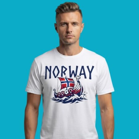 Norway Viking Drakkar 2026 FIFA World Cup Flag Shirt