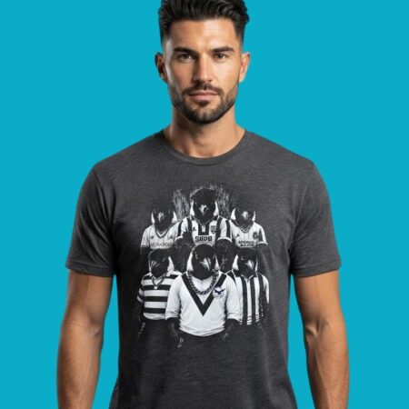 Notts County Magpies Football Graphic Tee