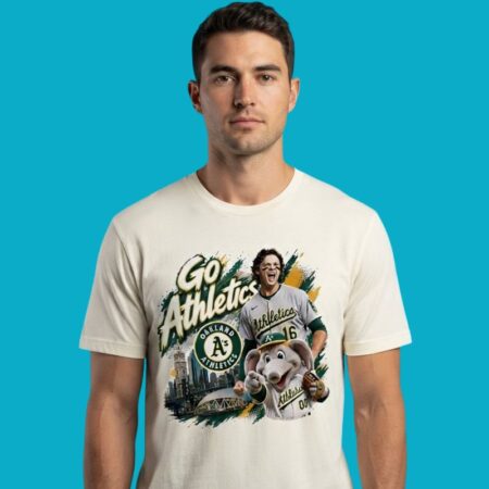 Oakland Baseball Mascot Spirit Graphic Tee