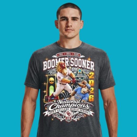 Oklahoma Sooners 1951 1994 2026 3x National Champions Shirt