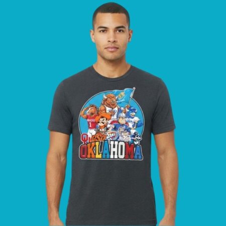 Oklahoma Sports Mascots United Graphic Tee