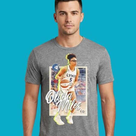 Olivia Miles Minnesota Lynx WNBA WSLAM Tee