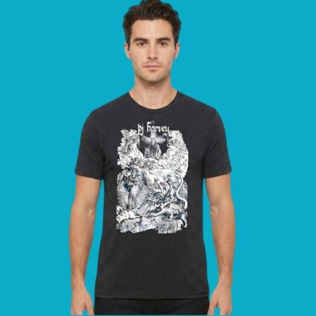 PJ Harvey Apocalypse Dragon Alt Rock Tee