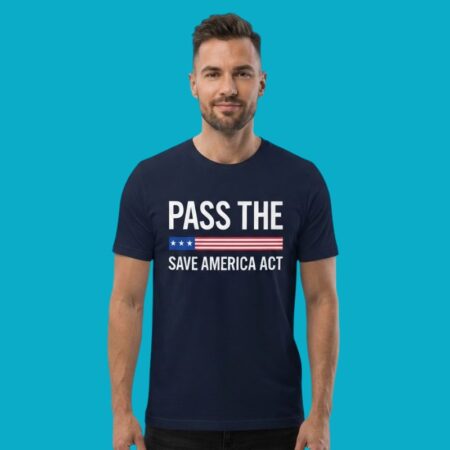 Pass The Save America Act US Politics American Flag Shirt