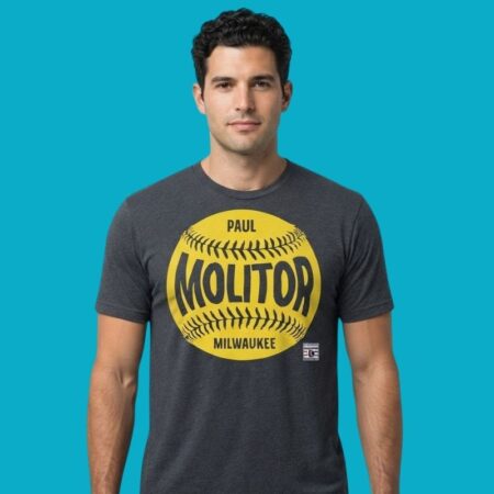 Paul Molitor Hall Of Fame 2004 Milwaukee Brewers Baseball Shirt