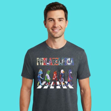 Philadelphia Mascots Abbey Road Graphic Tee