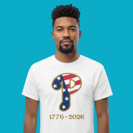 Philadelphia Phillies MLB 1776 2026 250th Fourth Of July Shirt