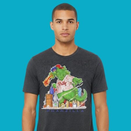 Phillie Phanatic Phanzilla Philadelphia Phillies T-Shirt