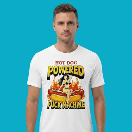 Pinup Fast Food Humor Statement Graphic Tee
