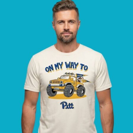 Pitt Panthers On My Way Sports Pride Tee