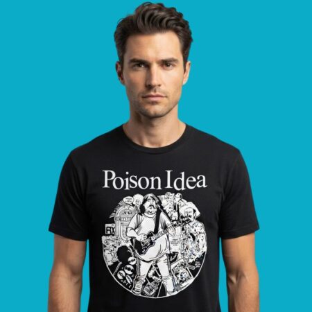 Poison Idea Jerry A Casale Portland Punk Shirt