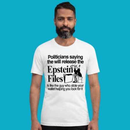 Politicians Epstein Files Wallet Stole Satire Tee