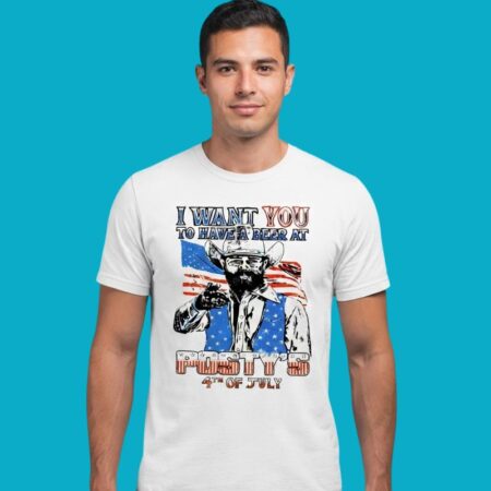 Post Malone I Want You To Have A Beer Posty's 4th Of July Shirt