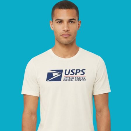 Postal Service Official Eagle Logo Graphic Tee
