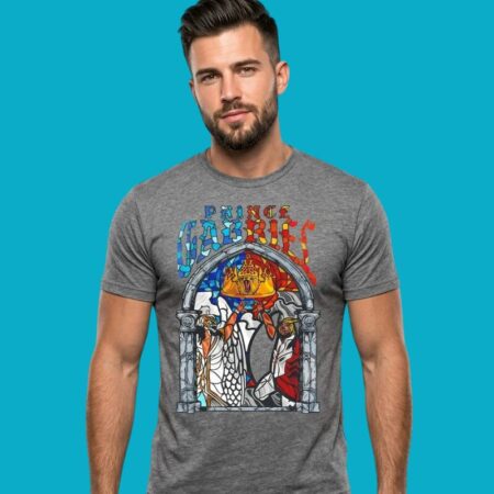 Prince Gabriel Stained Glass Window Fantasy Shirt