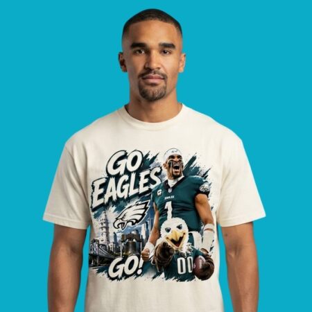 Pro Football Star Quarterback Fan Tee